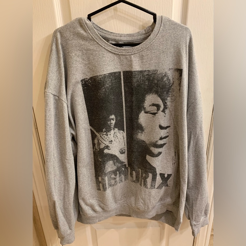 Jimmy Hendrix Graphic Print Sweater